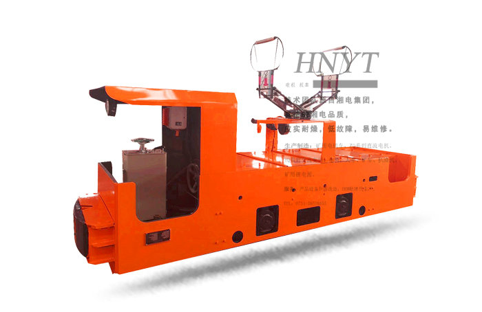新疆CJY6噸架線式礦山運輸電機車
