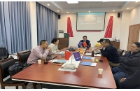 黑龍江無錫客戶來廠實(shí)地考察，商談無人駕駛遙控人車合作