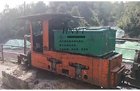 云南煤礦用5噸湘潭防爆電機(jī)車反饋視頻