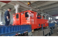 黑龍江2臺(tái)10噸架線式湘潭電機(jī)車發(fā)往云南